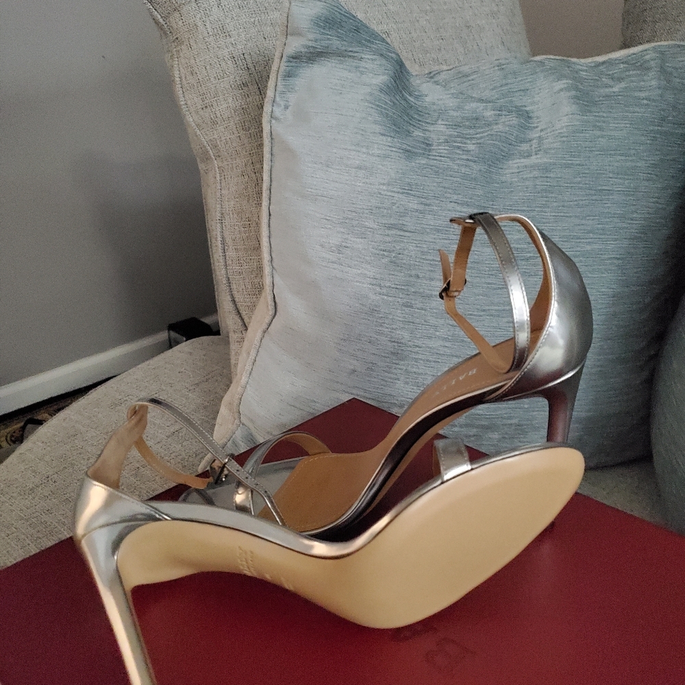 Bally open toe heels